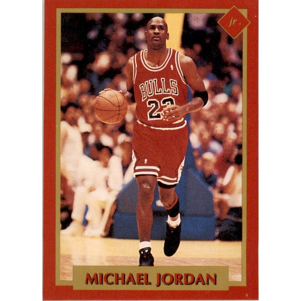 1991 Tuff Stuff Jr. Special Issue NBA FInals #1 Michael Jordan Chicago Bulls